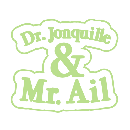 logo Dr Jonquille et Mr Ail