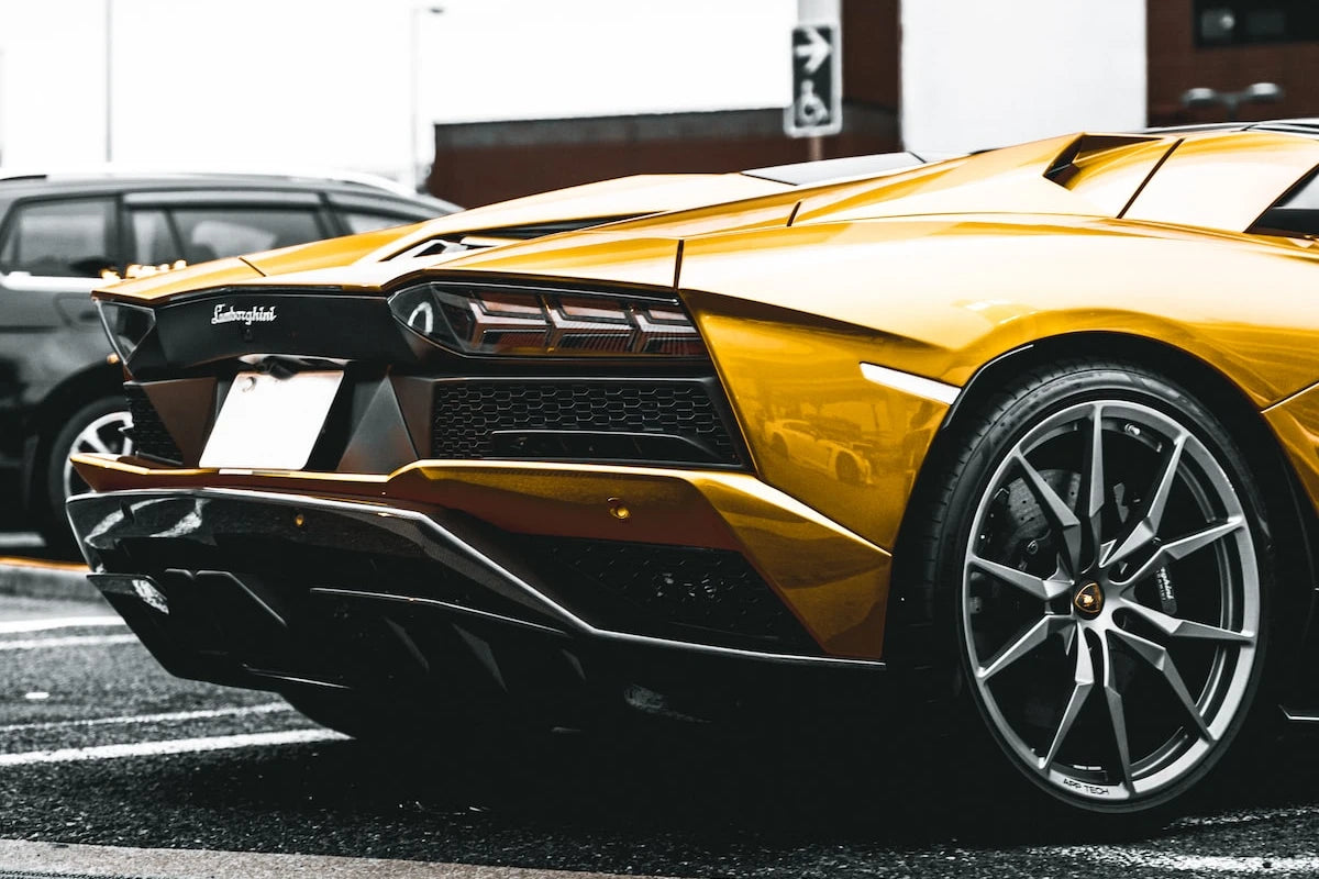 Lamborghini jaune