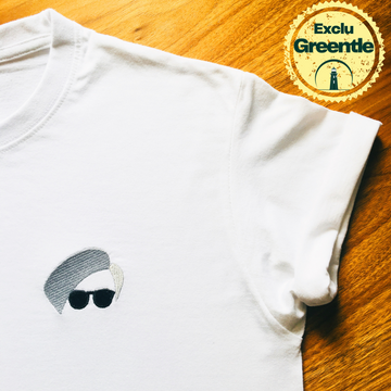 T·shirt blanc broderie Warhol · Iconix